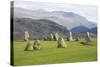 Castlerigg Stone Circle, Keswick, Lake District National Park, Cumbria, England-Ruth Tomlinson-Stretched Canvas