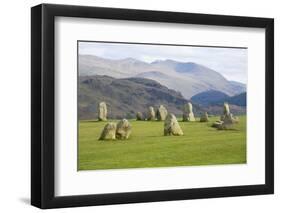 Castlerigg Stone Circle, Keswick, Lake District National Park, Cumbria, England-Ruth Tomlinson-Framed Photographic Print