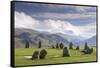 Castlerigg Stone Circle, near Keswick, Lake District National Park, Cumbria, England, United Kingdo-John Potter-Framed Stretched Canvas