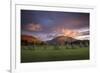 Castlerigg Stone Circle with Blencathra, Lake District Nat'l Park, England-John Potter-Framed Photographic Print