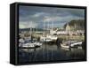 Castletown Harbour, Isle of Man, England, United Kingdom, Europe-Richardson Rolf-Framed Stretched Canvas
