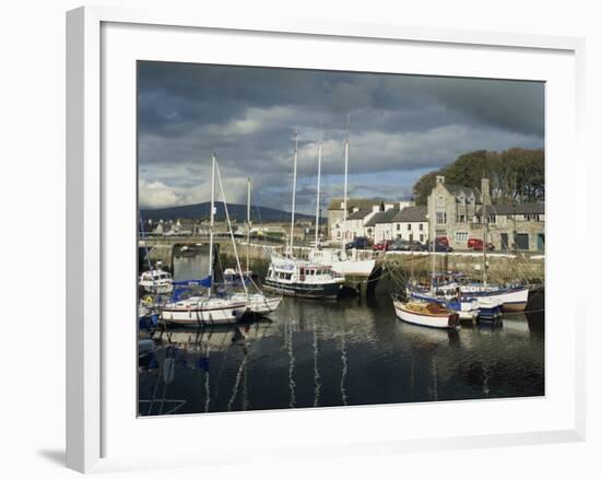 Castletown Harbour, Isle of Man, England, United Kingdom, Europe-Richardson Rolf-Framed Photographic Print