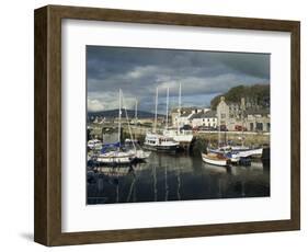 Castletown Harbour, Isle of Man, England, United Kingdom, Europe-Richardson Rolf-Framed Photographic Print