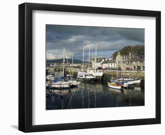 Castletown Harbour, Isle of Man, England, United Kingdom, Europe-Richardson Rolf-Framed Photographic Print