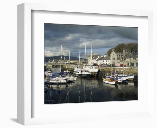 Castletown Harbour, Isle of Man, England, United Kingdom, Europe-Richardson Rolf-Framed Photographic Print