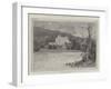 Castlewellan, the House and Lake-Charles Auguste Loye-Framed Giclee Print