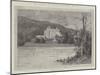 Castlewellan, the House and Lake-Charles Auguste Loye-Mounted Giclee Print