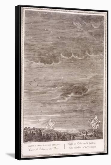 Castor and Pollux, 1731 (Engraving)-Bernard Picart-Framed Stretched Canvas