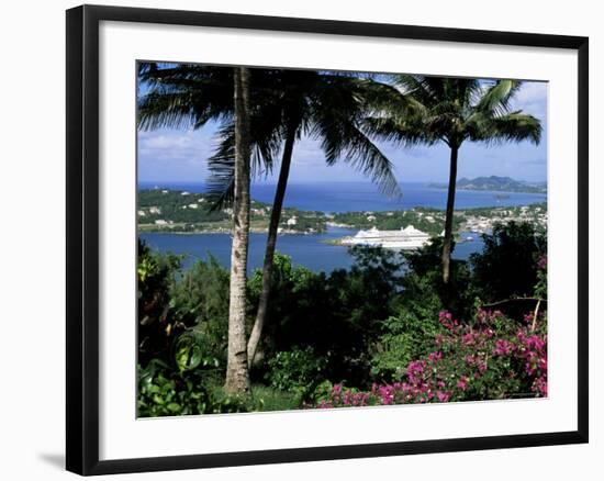 Castries, St. Lucia, Windward Islands, West Indies, Caribbean, Central America-John Miller-Framed Photographic Print