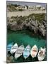 Castro Marina, Town Marina, Puglia, Italy-Walter Bibikow-Mounted Photographic Print