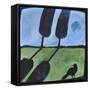 Casual Observer-Tim Nyberg-Framed Stretched Canvas