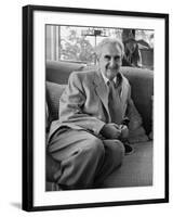 Casual Portrait of Architect Richard Neutra-Ed Clark-Framed Photographic Print