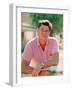 Casual Portrait of California Governor Candidate Ronald Reagan Outside at Home on Ranch-Bill Ray-Framed Photographic Print