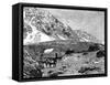 Casucha Del Portillo, on the Cumbre, Chile, 1895-null-Framed Stretched Canvas