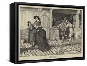 Casus Belli-William Quiller Orchardson-Framed Stretched Canvas