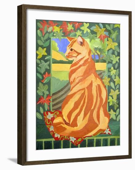 Cat 1, 2014-Jennifer Abbott-Framed Giclee Print