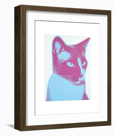 Cat, 1976-Andy Warhol-Framed Art Print