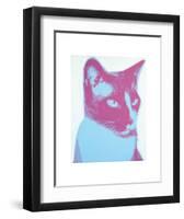 Cat, 1976-Andy Warhol-Framed Art Print