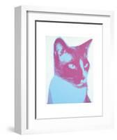 Cat, 1976-Andy Warhol-Framed Art Print