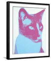 Cat, 1976-Andy Warhol-Framed Art Print