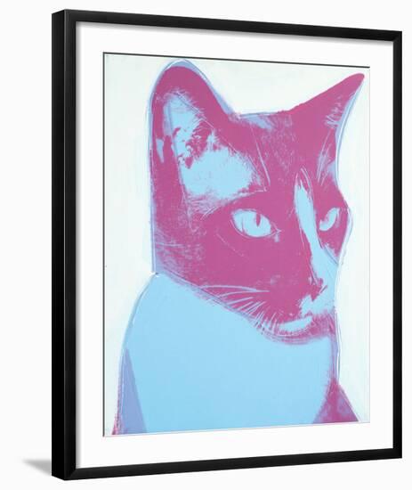 Cat, 1976-Andy Warhol-Framed Art Print