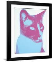 Cat, 1976-Andy Warhol-Framed Art Print