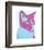 Cat, 1976-Andy Warhol-Framed Giclee Print