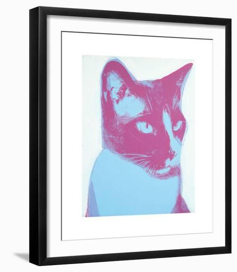 Cat, 1976-Andy Warhol-Framed Giclee Print