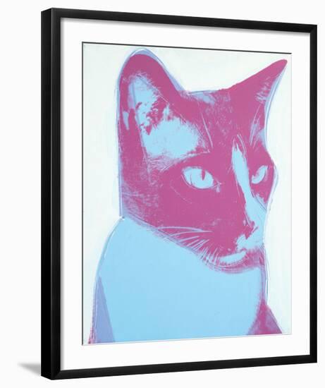 Cat, 1976-Andy Warhol-Framed Giclee Print