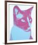 Cat, 1976-Andy Warhol-Framed Giclee Print