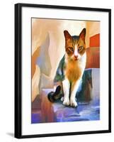 Cat 1A-Ata Alishahi-Framed Giclee Print