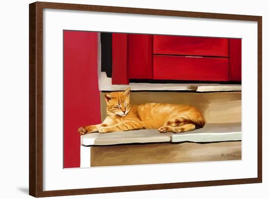 Cat 2A-Ata Alishahi-Framed Giclee Print