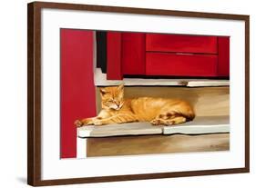 Cat 2A-Ata Alishahi-Framed Giclee Print