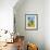 Cat a House Painter-Olga Kovaleva-Framed Giclee Print displayed on a wall