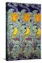 Cat and Bird Pattern-Charles Francis Annesley Voysey-Stretched Canvas