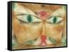 Cat and Bird-Paul Klee-Framed Stretched Canvas