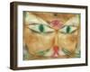 Cat and Bird-Paul Klee-Framed Premium Giclee Print