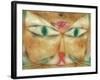 Cat and Bird-Paul Klee-Framed Giclee Print