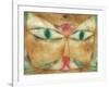 Cat and Bird-Paul Klee-Framed Giclee Print