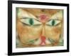 Cat and Bird-Paul Klee-Framed Giclee Print