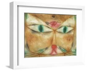 Cat and Bird-Paul Klee-Framed Giclee Print