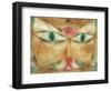 Cat and Bird-Paul Klee-Framed Premium Giclee Print