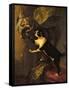 Cat and Dead Game-Alexandre-Francois Desportes-Framed Stretched Canvas
