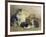 Cat and Kittens, 1889-Walter Frederick Osborne-Framed Giclee Print