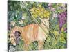 Cat and Long Grass, 1996-Hilary Jones-Stretched Canvas