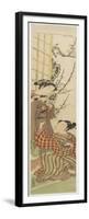 Cat and Mouse, C. 1780-Isoda Koryusai-Framed Premium Giclee Print