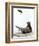 Cat and Mouse-null-Framed Art Print