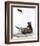 Cat and Mouse-null-Framed Art Print