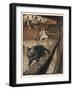 Cat and Mouse-Arthur Rackham-Framed Photographic Print