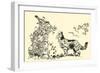 Cat And Robin-Hauman-Framed Art Print